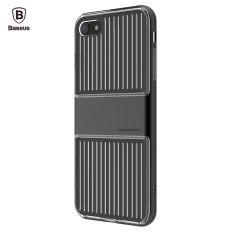 Seri Perjalanan Transparan Jenis Case TPU + PC Penutup Perlindungan Ganda untuk IPhone 7 Plus BASEUS-Internasional