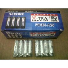 Baterai / Batery / Batere A2 / Batre AA Isi 1 Pack (60pcs) Kualitas Bagus 1 Pabrik Dengan Merek Hannochs cocok untuk remot jam dan mainan