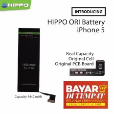 Handcom - Baterai Hippo Double Power Iphone 5 / 5G 1440 mAh Original - Real Capacity - Garansi Resmi 1 Tahun