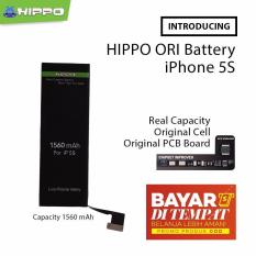 Handcom - Baterai Hippo Double Power Iphone 5S 1560 mAh Original - Real Capacity - Garansi Resmi 1 Tahun