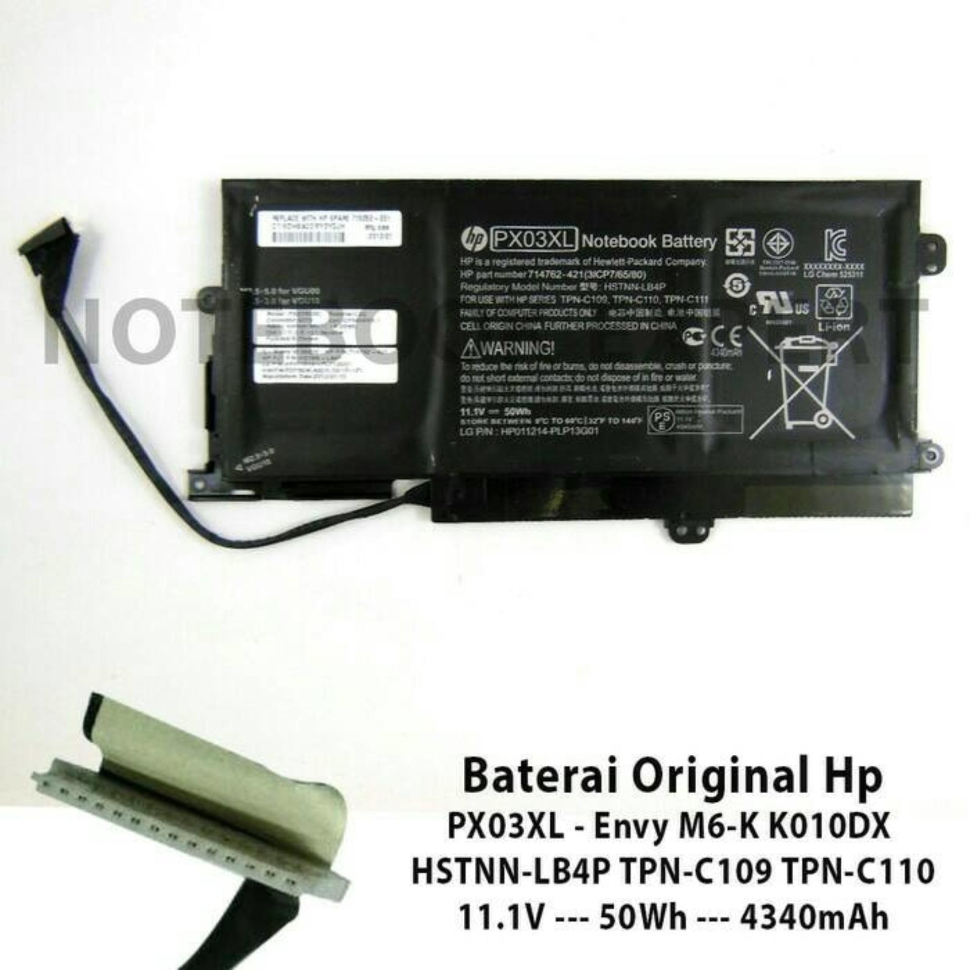 Baterai Laptop HP ENVY M6-K HSTNN-LB4P TPN-C110 714762-2C1