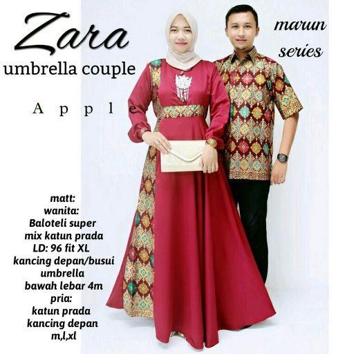 Batik Kondangan / Batik Sarimbit / Batik Couple Zahra Set