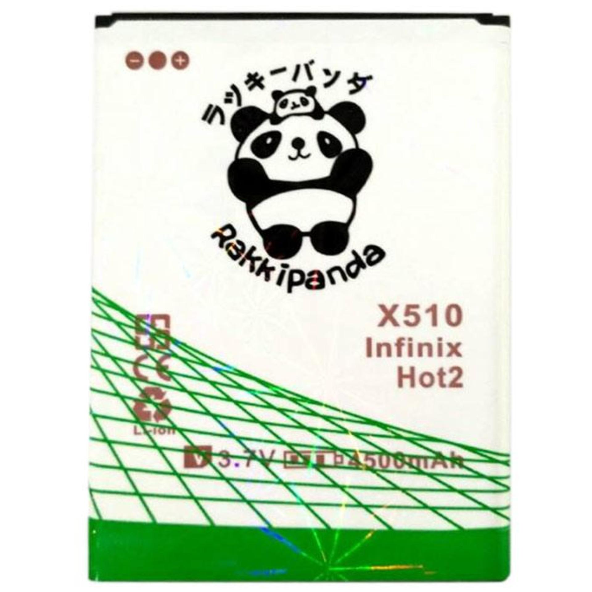 Baterai/Battery Double Power Double Ic Rakkipanda Infinix Hot 2 X510 4500mAh