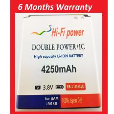 Battery Batre Baterai Double Power Samsung I9080 (GALAXY GRAND) I9082 (EB535163LU) (EB-L1G6LLU) (GRAND DUOS) I9300 S3 merk HIFI 6