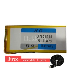 Battrei tablet advan E1C Original Free kabel data 3M