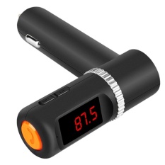 BC08 Digital Nirkabel Bluetooth Mobil Kit MP3 Player Nirkabel FM Transmitter Modulator Di Mobil Bluetooth Receiver dengan HandsfreeCalling dan Dual USB Pengisian Port-Intl