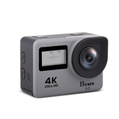 Bcare BCam X-3 Action Camera WiFi 16 MP SonySensor 4K DUALSCREEN Grey