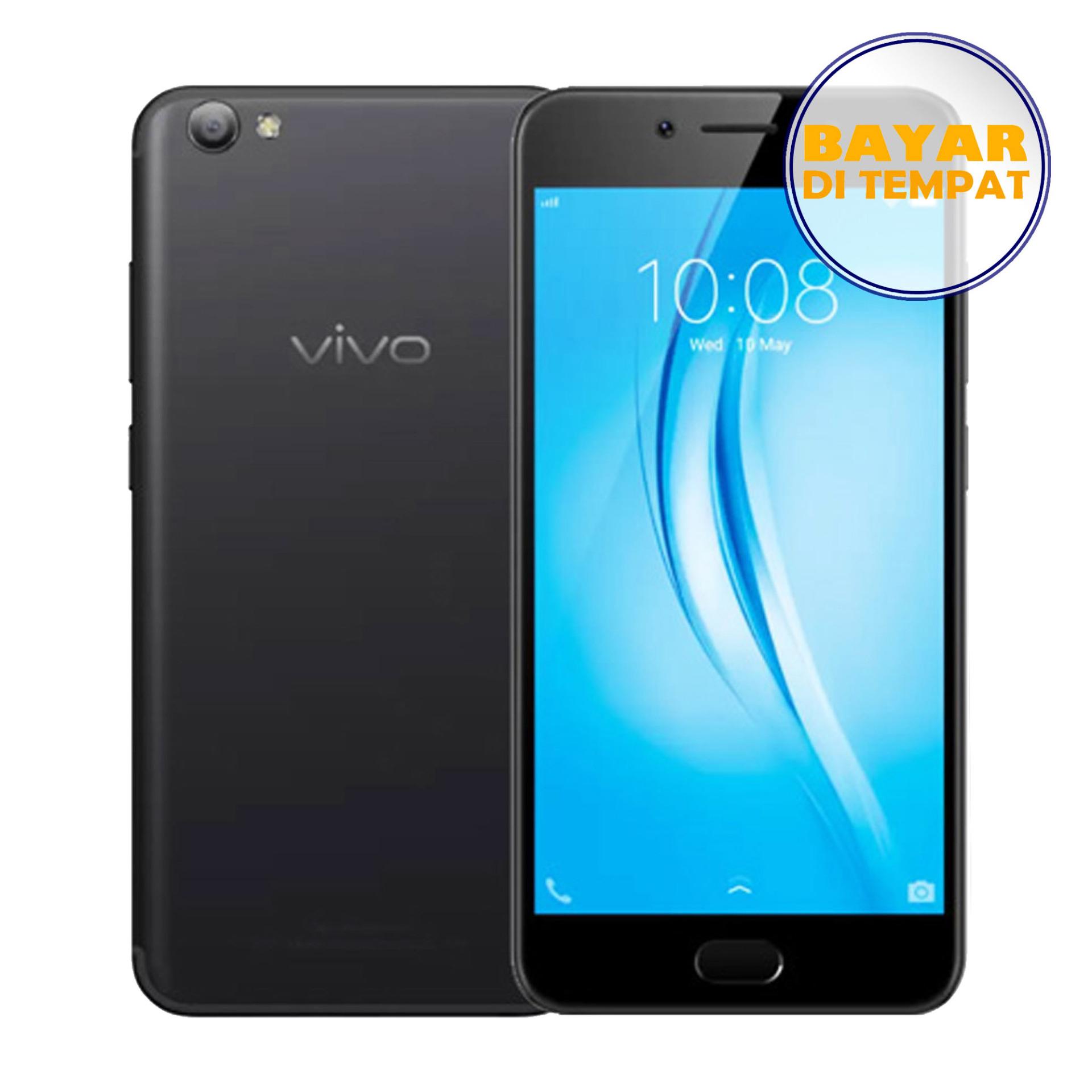 BCS Vivo Y53 Ram 2GB/16GB - Black Smartphone