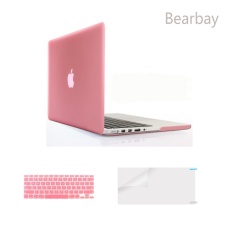 Bearbay 3 in 1 Soft-Touch Plastic Hard Case Cover for 13-inch Macbook Pro 13.3