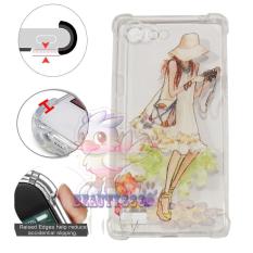 Beauty Case Anti Crack 3D Oppo A33 Neo 7 Case Luxury Animasi Perempuan Memakai Kamera Softcase Anti Jamur Air Case 0.3mm / Silicone Oppo A33 Neo 7 / Soft Case / Silikon Anti Shock / Case Hp / Case 3D / Anti Crack Gambar / Case Unik - 14