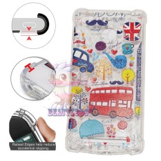 Beauty Case Anti Crack Xiaomi Redmi 3 Pro Case 3D Luxury Animasi London Bus Inggris Softcase Anti Jamur Air Case 0.3mm / Silicone Xiaomi Redmi 3Pro / Soft Case / Silikon Anti Shock / Case Hp / Jelly Case Xiaomi 3 Pro / Anti Crack Gambar / Case Unik - 3