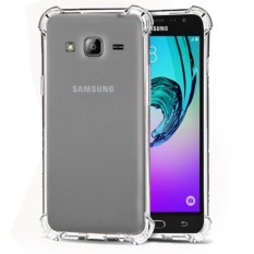 Beauty Case Anti Shock Samsung J3 2016 / Anti Crack Samsung j3 2016 Elegant Softcase for Samsung Galaxy J3 2016 (J310) - White Clear