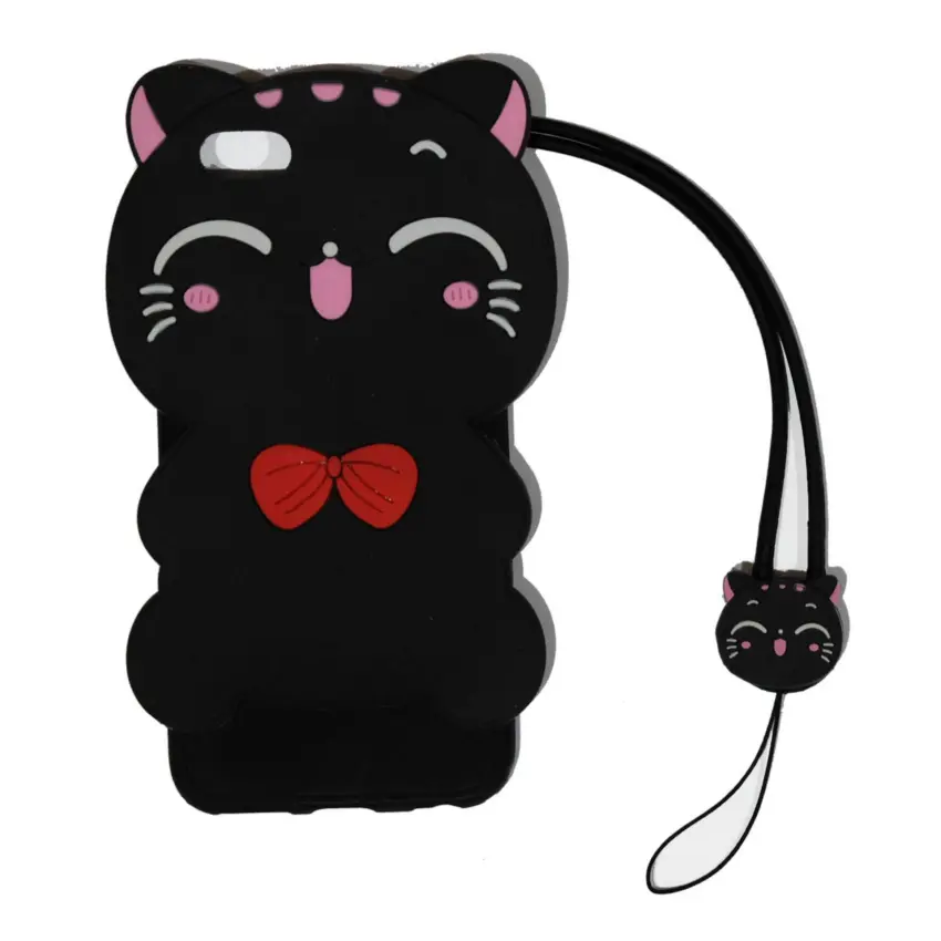 beauty case cat 3d for apple iphone 6 ukuran 4 7 inch 6g 6s silicone 3d
