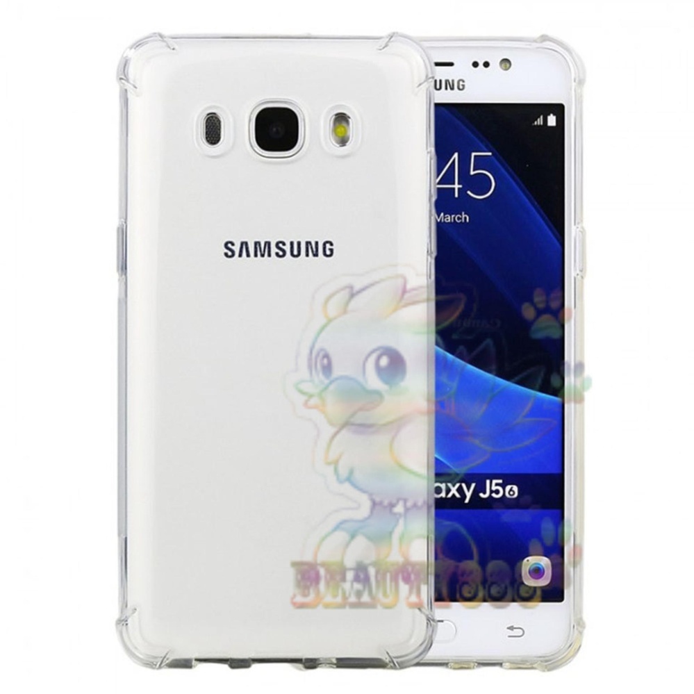 Beauty Case For Samsung Galaxy J7 2016 J710 Ultrathin Anti Shock / Anti Crack Luxury Softcase Anti Jamur Air Case 0.3mm / Silicone Samsung Galaxy J7 2016 J710 / Soft Case / Case Hp - Putih Transparant