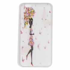Beauty Case Lovely Girls Shine Swarovsky For Apple iPhone 6 Plus Ukuran 5.5 inch / 6G PLUS Ultrathin Jelly Case Air Case 0.3mm / Silicone / Soft Case / Case Handphone / Casing HP - 1