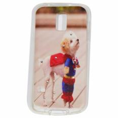 Beauty Case Lovely Girls Shine Swarovsky For Samsung Galaxy S5 Mini G800 Ultrathin Jelly Case Air Case 0.3mm / Silicone / Soft Case / Case Handphone / Casing HP - 12