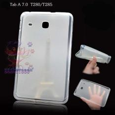 Beauty Case Samsung Galaxy Tab A 2016 T280 T285 7.0 inch Ultrathin Elegant Softcase Anti Jamur Air Case 0.3mm / Jelly Case Samsung Tab A 2016 T280 T285 / Ultrathin Samsung Tab T285 T280 7.0 inch / Sarung Case / Silikon Case - Putih Transparant