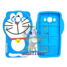 Beauty Doraemon Case 3D For Samsung Galaxy J2 Prime Silicone 3D Silicone Ultrathin Jelly Case Air Case / Silicone / Soft Case / Case Unik / Casing Samsung Galaxy J2 Prime - Blue / Biru