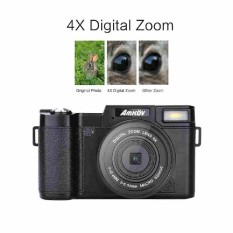 Kecantikan Lipat Layar Digital Kamera Diri-Penghitung Waktu SLR 1080 P HD Berputar Kamera-Internasional