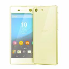 Beauty Jelly Case Sony Xperia M5 Aqua Luxury Softcase Ultrathin Anti Jamur Air Case 0.3mm / Silicone Sony Xperia M5 Aqua Soft Case / Silikon / Case Hp / Jelly Case / Softshell Sony M5 - Kuning Transparant