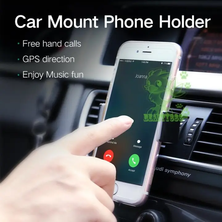 Phone Holder Mobil AC / Vent Car Holder Clip