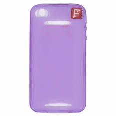 Beauty Softshell For Apple iPhone 4G / 4S Soft Jelly Case Air Case 0.3mm / Silicone / Soft Case / Softjacket / Case Handphone / Casing HP - Ungu