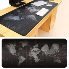 Bellevie Anti-slip Mouse Pad Mouse Mat Gaming Mice Mouse Pad Tikar untuk PC Laptop Peta Dunia Ce022- INTL