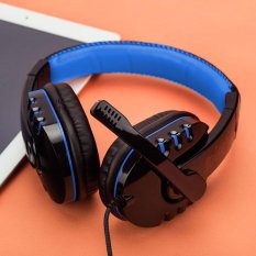 Bali USB 3.5 Mm Stereo Kabel Headphone Earphone Permainan W/Mic untuk PC Laptop Gamer-Intl