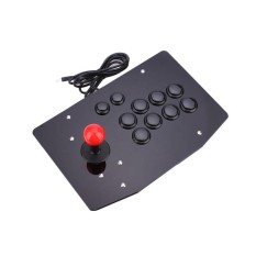 Bali USB Arcade Tongkat Tempur Joystick Papan Kontroler Game Video Game untuk PC-Internasional