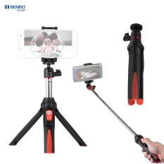 Benro MK10 Handheld Extendable Mini Tripod Selfie Stick with Remote Control Shutter for IOS iPhone 5s/6s/6s Plus & Android Smartphone Cellphone for Gopro Outdoorfree - intl