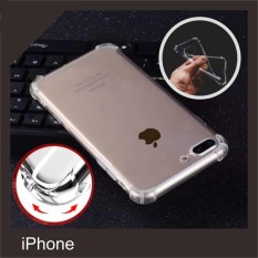 Berkah Jaya - Case Apple iPhone 7+ Plus / iPhone 8+ Plus Soft Case Anti Crack / Softcase Anti Shock / Silicon TPU / Softshell / Casing iPhone - Clear