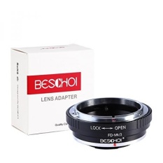 Beschoi Lens Mount Adapter Ring untuk Canon FD Lens Ke Micro 4/3 Olympus PEN dan Panasonic Lumix Kamera-Intl