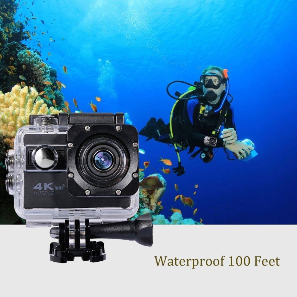 Best Action Camera 4K+ UltraHD - 16MP - Black - Non WIFI