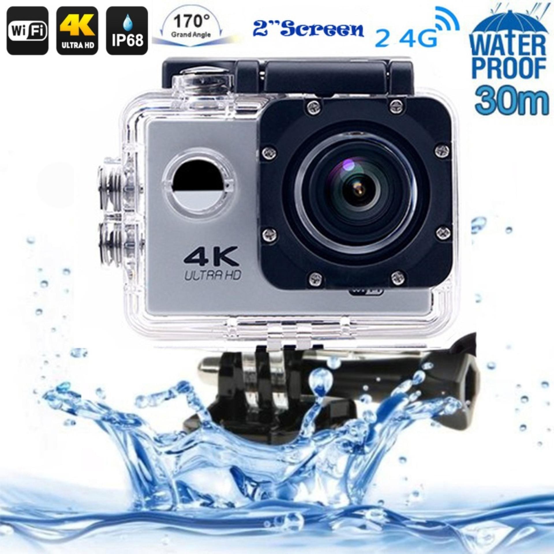 Best Action Camera 4K+ UltraHD - 16MP - Silver – WIFI