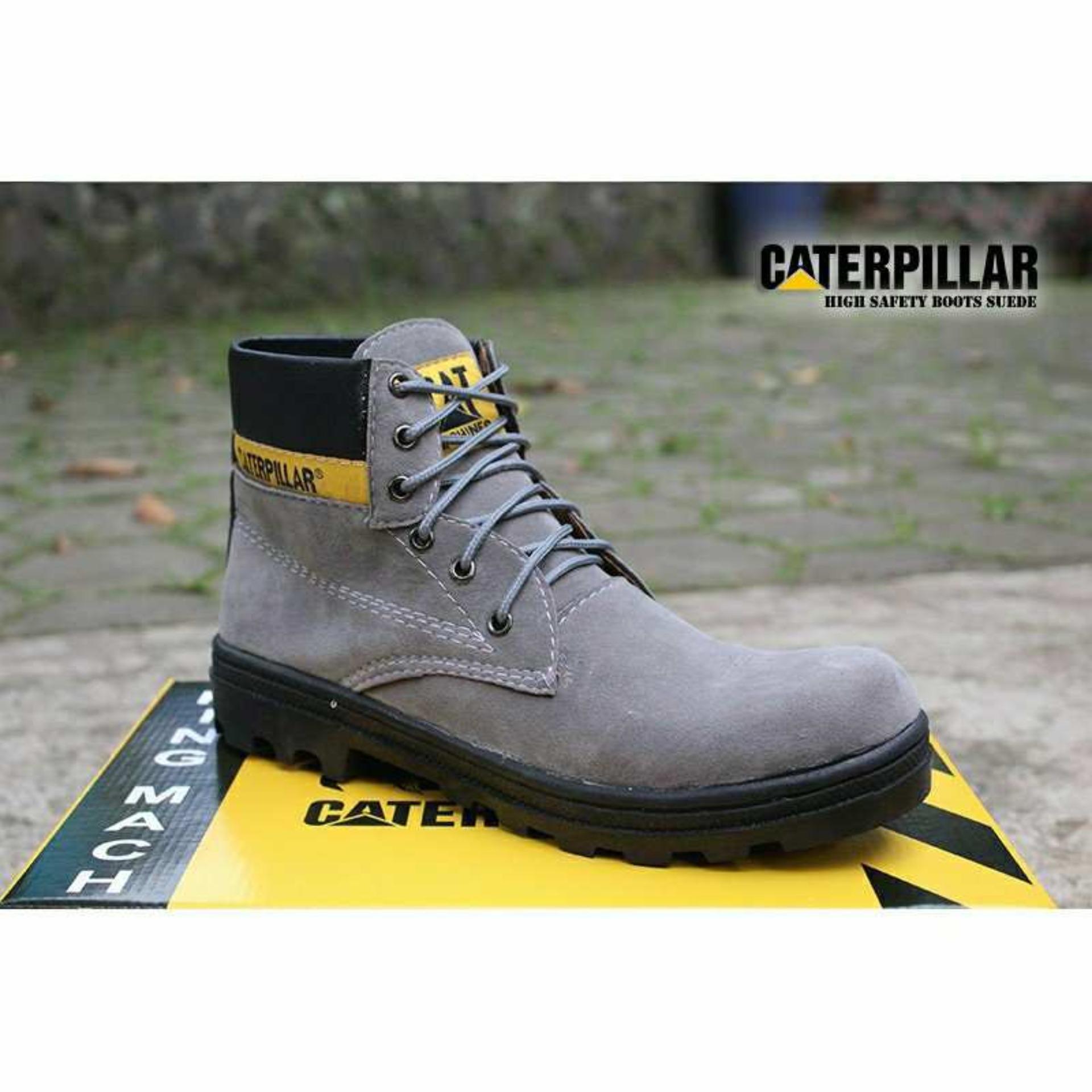 BEST SELLER !!! Sepatu Pria Caterpillar Safety Boots ORIGINAL High Quality