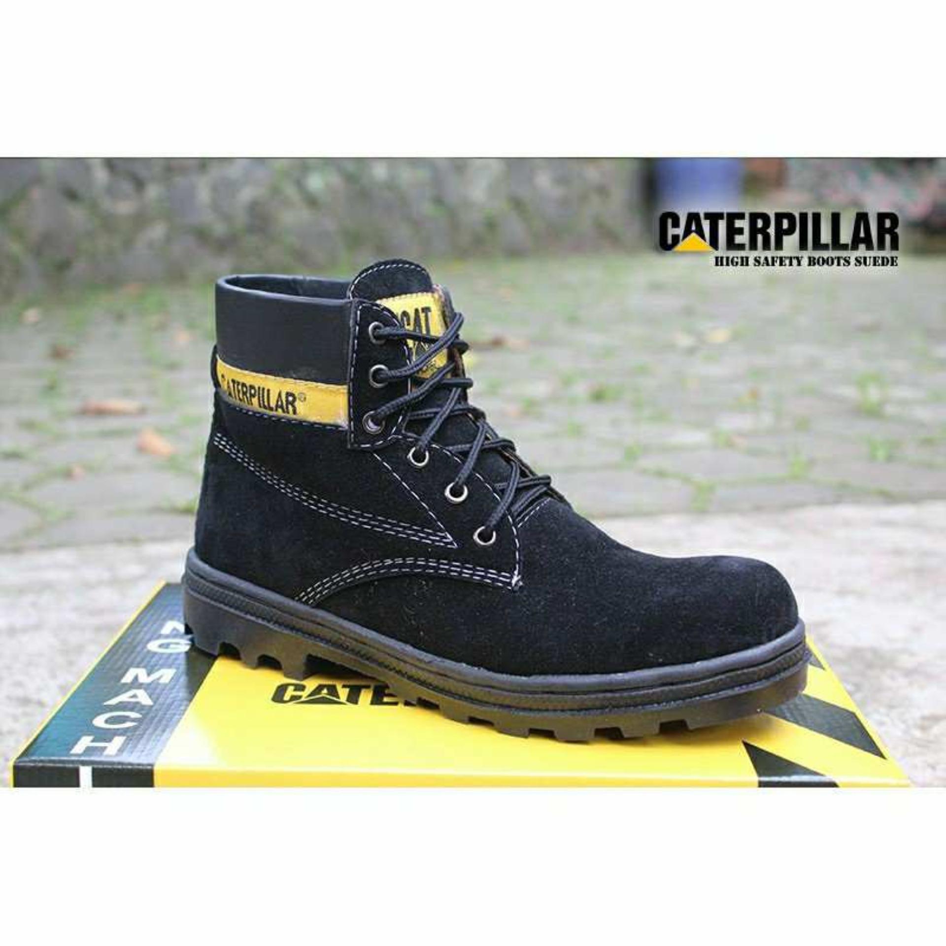 BEST SELLER !!! Sepatu Pria Caterpillar Safety Boots ORIGINAL High Quality