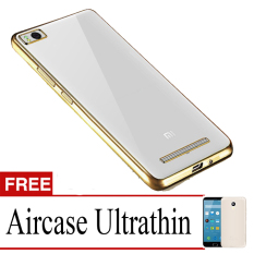 Best Seller Softcase Ultrathin List Chrome For Xiaomi Redmi Mi5 + Free Ultra thin - Gold