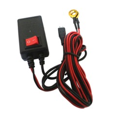Better Charger Aki Motor with USB Port - Hitam