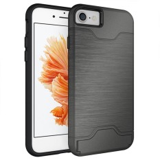 Diskon Besar untuk iPhone 6/6 S 7 Plus Anti Guncangan Kasar Hibrida Karet Pelindung