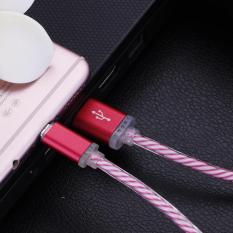 Bigskyie Glow LED Charger Luminescent Tanggal Pengisian Sync Cable untuk Samsung Galaxy S3 S4 S5 S6 S7-Intl