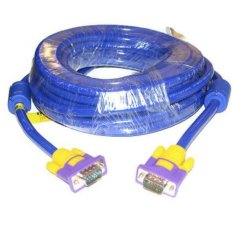 Billionton Kabel VGA 3+9 Super High Quality 15M - Biru