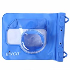 Bingo Waterproof Case For Mirrorless Camera - Biru - Fit Sony A5000/A5100/6000, Nikon J5, Canon EOS M10