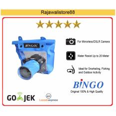 Bingo Waterproof Case For Mirrorless/DSLR Camera - Biru - Fit Sony/Canon/Nikon/Fujifilm/Olympus