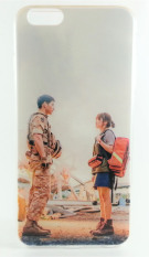 Bintang Jelly Case Gambar Korea iPhone 6 Plus - Putih