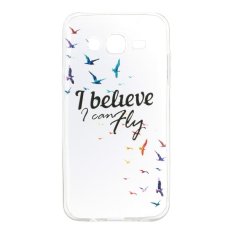 Burung TPU Lembut Kantong Gas Belakang Case Cover untuk Samsung Galaxy J5 J5008 Case-Intl