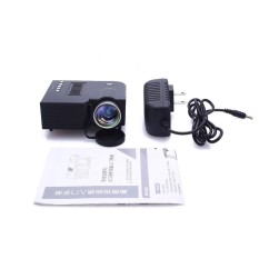 bkodak store UC28B Mini Portable Home Theater LED Projector Support TF Card US Plug - intl