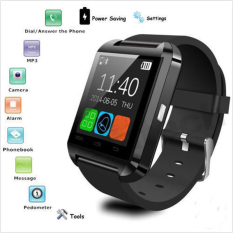 Black Bluetooth Smart Watch Camera For Android&IOS Iphone Samsung LG