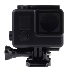 Hitam Samsung Waterproof Case Pelindung Perumahan With Gesper Dasar Gunung untuk Pergi Pro HERO4/3 +, Tahan Terhadap Udara Kedalaman: 10 M (hitam)