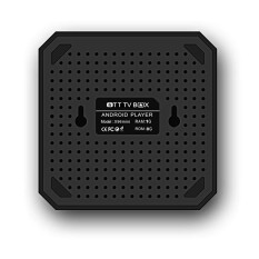 Hitam EU + 1 GB Ram + 8 GB ROM X96mini Android Televisi Kotak Amlogic S905W 2.4 GHz 4 K X 2 K-Internasional