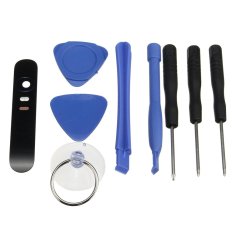Black Rear Sarung Kamera Lensa Kaca untuk Huawei Google Nexus 6 P H1511 H1512 + Alat (hitam)-Intl